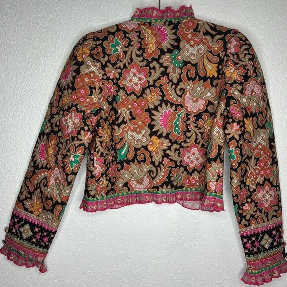 NWT LOVE THE LABEL ADRIENNE JACKET -
CASABLANCA BLACK PRINT Small - Picture 7 of 15